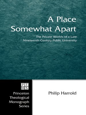 cover image of A Place Somewhat Apart